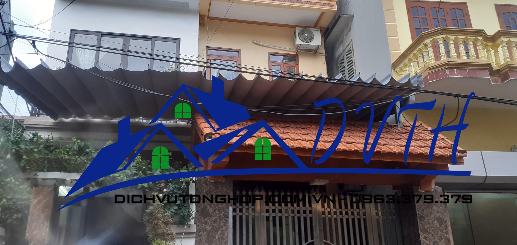 Mái che bạt kéo tại Đồng Tháp